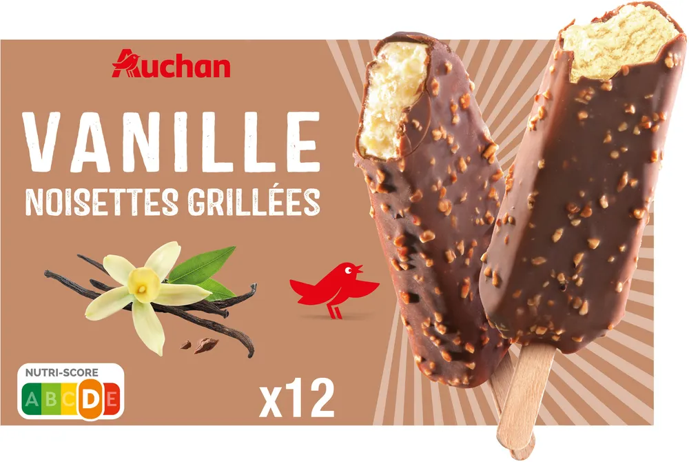 Vanille noisettes grillées