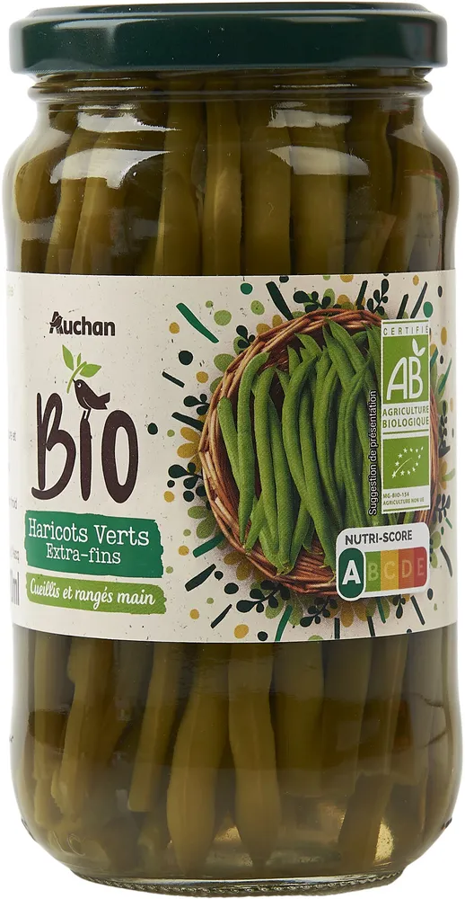 Haricots verts Extra-fins cueillis et rangés main