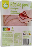 Rôti de porc cuit