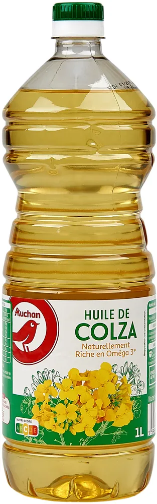Huile de colzanaturellement Riche en Oméga 3*