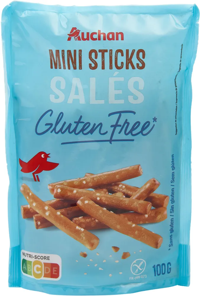 Mini sticks salés sans gluten