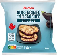 Aubergines grillées en tranches
