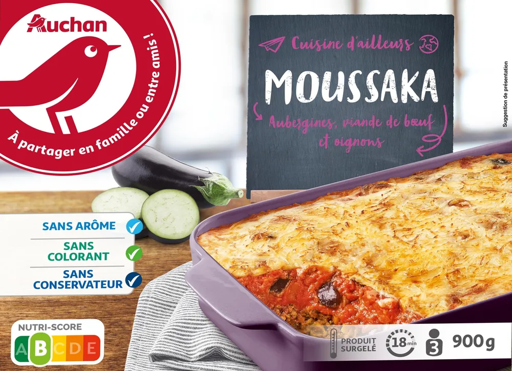 Moussaka au boeuf