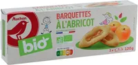 Barquettes à l'abricot Bio