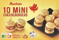 10 mini cheeseburgers