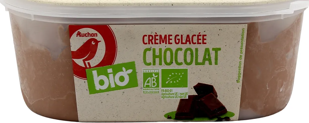 Crème glacée chocolat