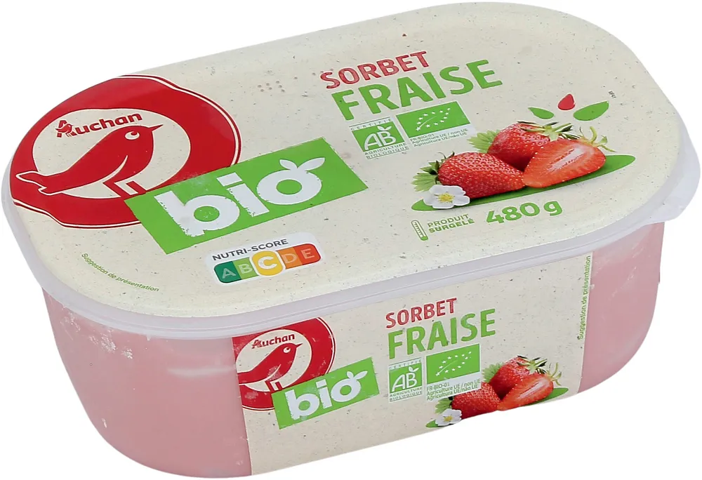 Sorbet fraise