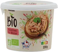 Rillettes du Mans bio