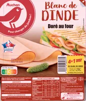Blanc de dinde doré au four