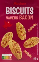 Biscuits saveur bacon