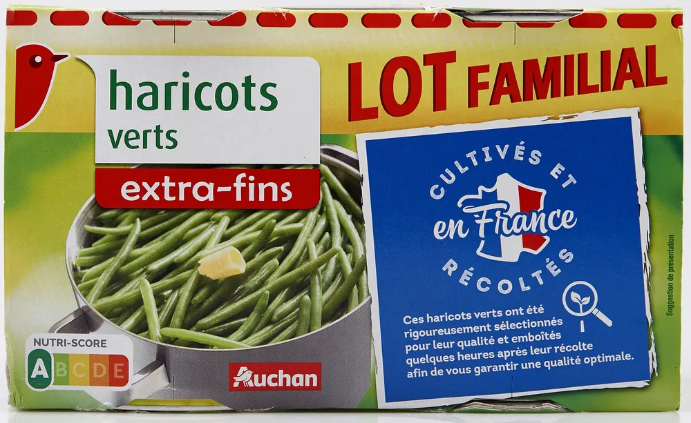 Haricots verts extra fins