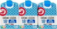 Creme legere semi-épaisse18% mat. gr.