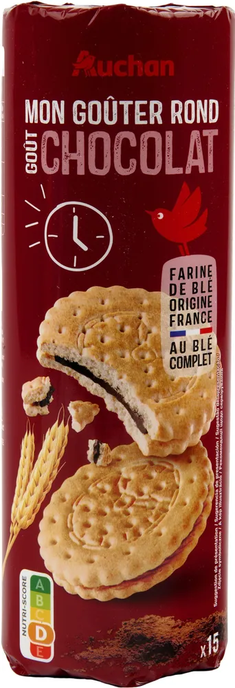 Mon goûter rond goût chocolat