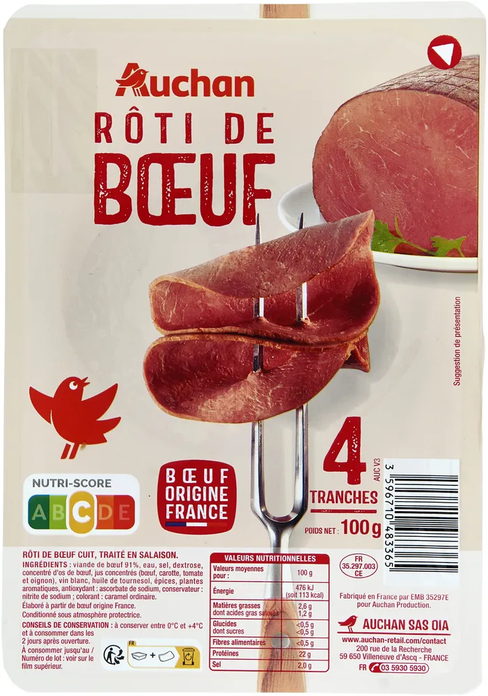 Roti de boeuf