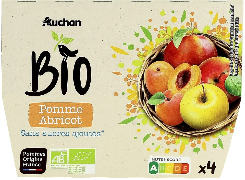 Puree pomme abricot