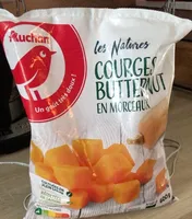 Courges butternut en morceaux