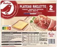 PLATEAU RACLETTEFromage - Jambon cuit - Jambon sec supérieur - Miche au poivre - Coppa