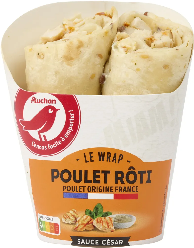 WrapPoulet rôtiSauce César