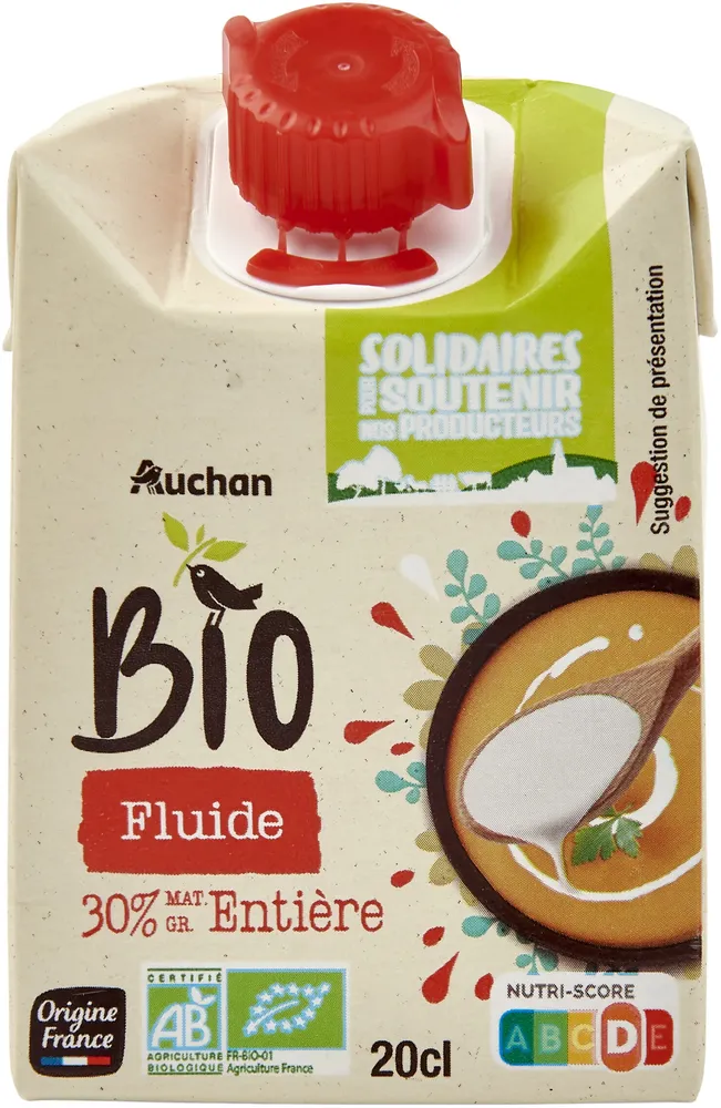 Bio fluide30% mat. gr. entière