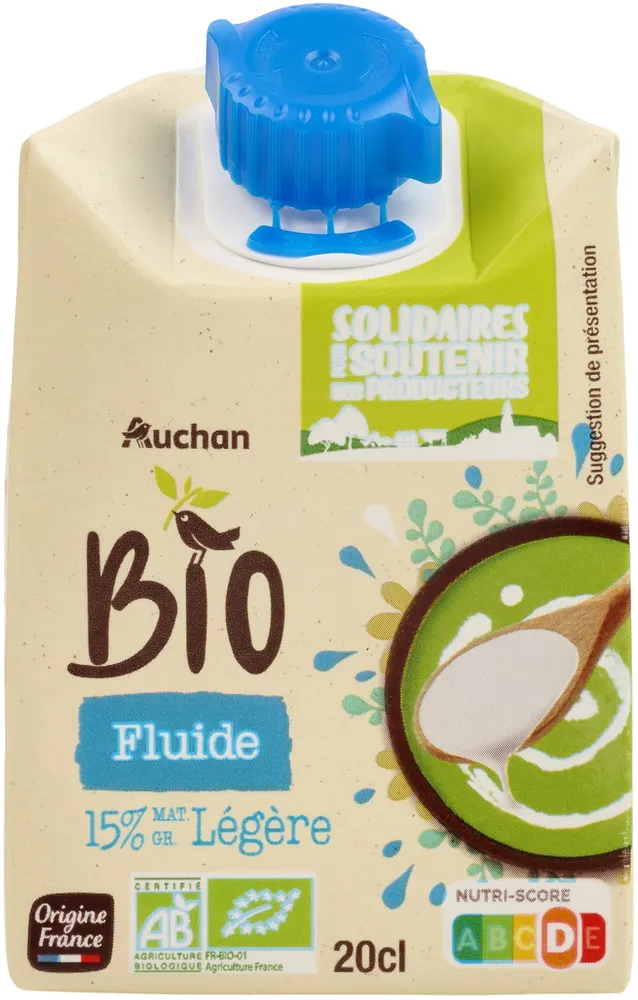 Crème légère fluide