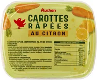 Salade carottes râpées citron