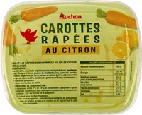 Salade carottes râpées citron