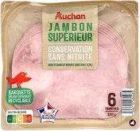 Jambon Supérieur sans couenne sans nitrite