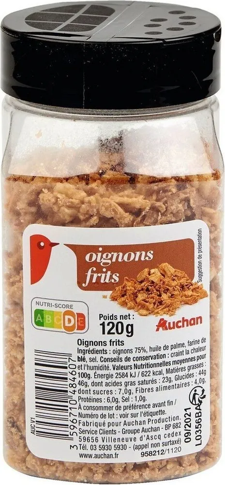 Oignons frits