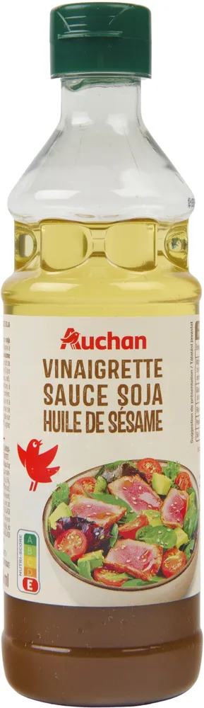 Vinaigrette sauce soja huile de sesame