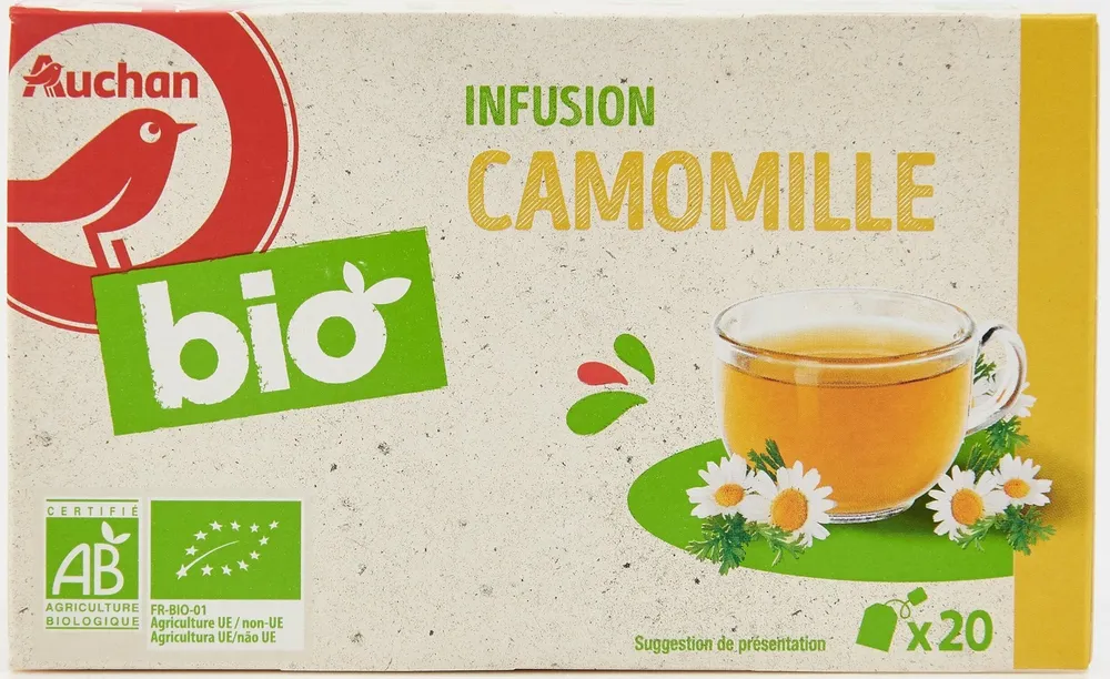 AUCHAN BIO Infusion Camomille
