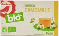 AUCHAN BIO Infusion Camomille
