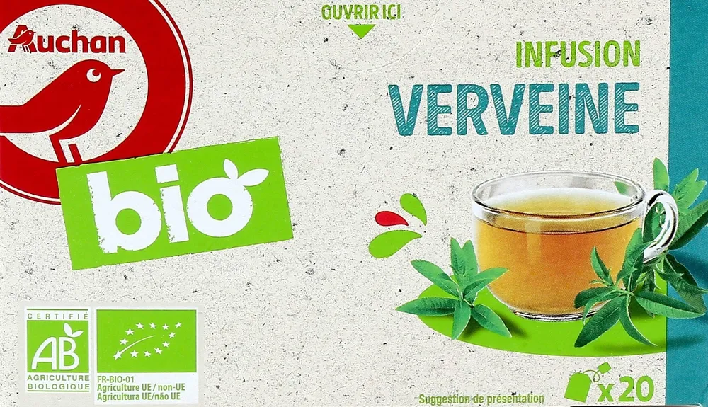 Infusion Verveine issue de l'agriculture biologique