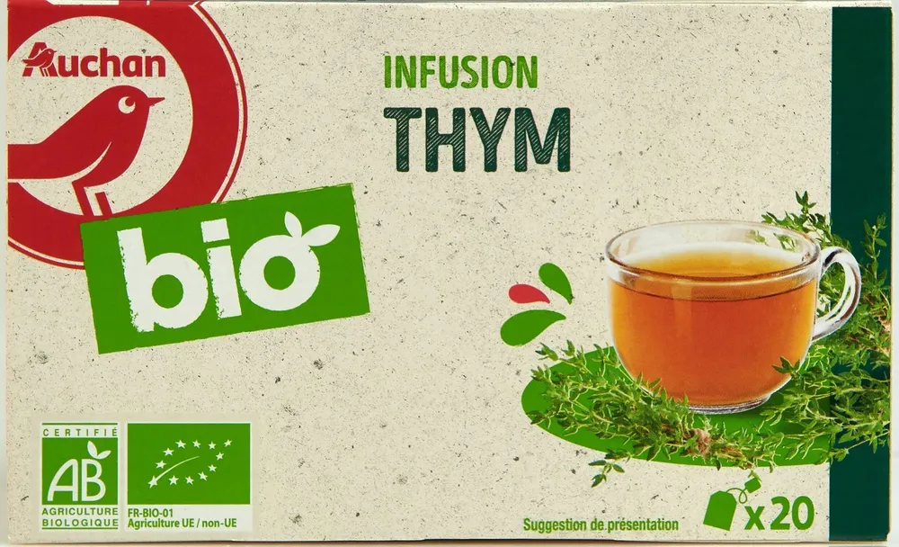 AUCHAN BIO Infusion Thym