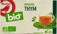 AUCHAN BIO Infusion Thym