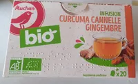 Infusion Curcuma Cannelle Gingembre
