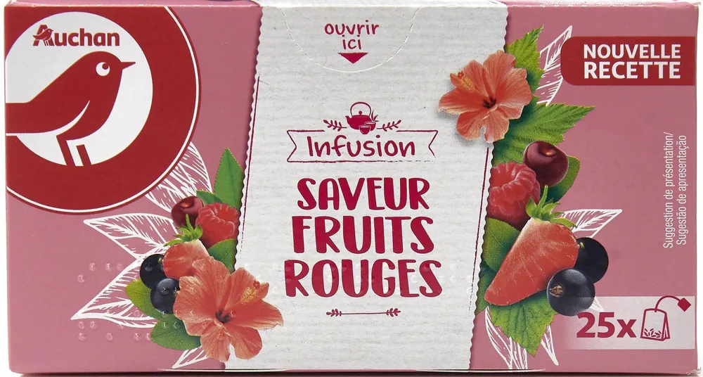 Infusion Saveur Fruits Rouges