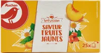 Infusion saveur fruits jaunes