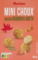 Mini-choux saveur saumon et aneth