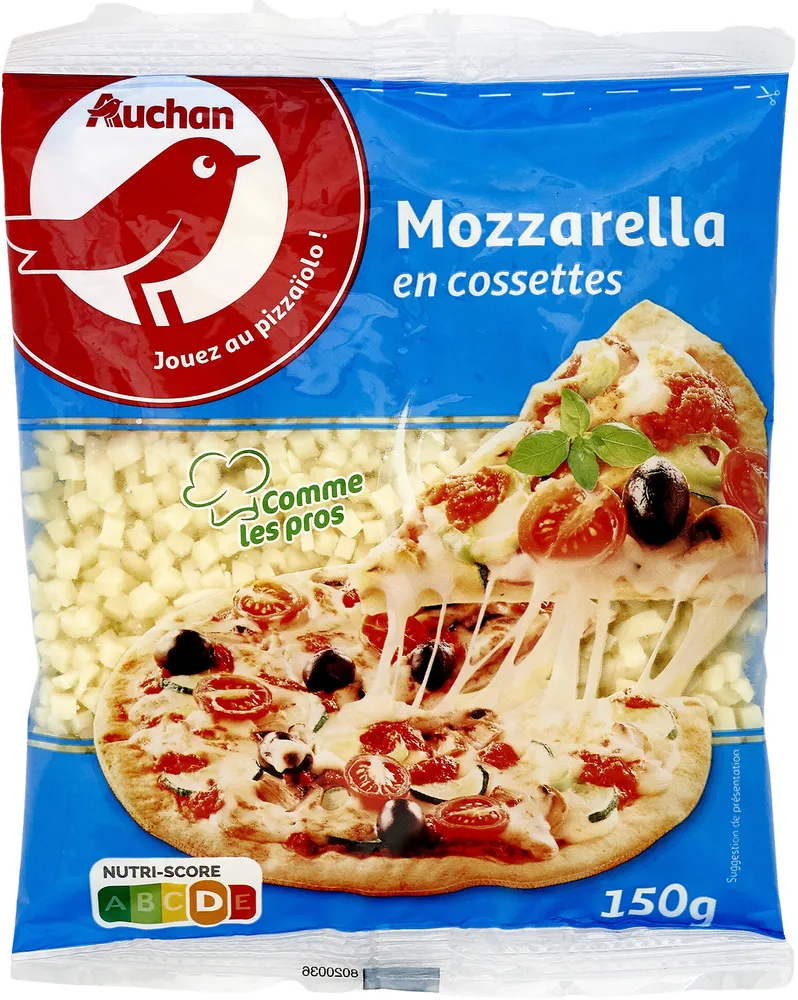 Mozzarella en cossettes