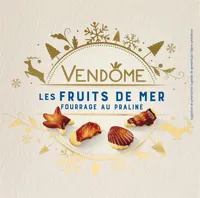 Les fruits de mer - fourrage au praliné