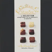 La sélection - assortiment de 16 chocolats - 6 variétés