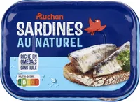 Sardines au naturel