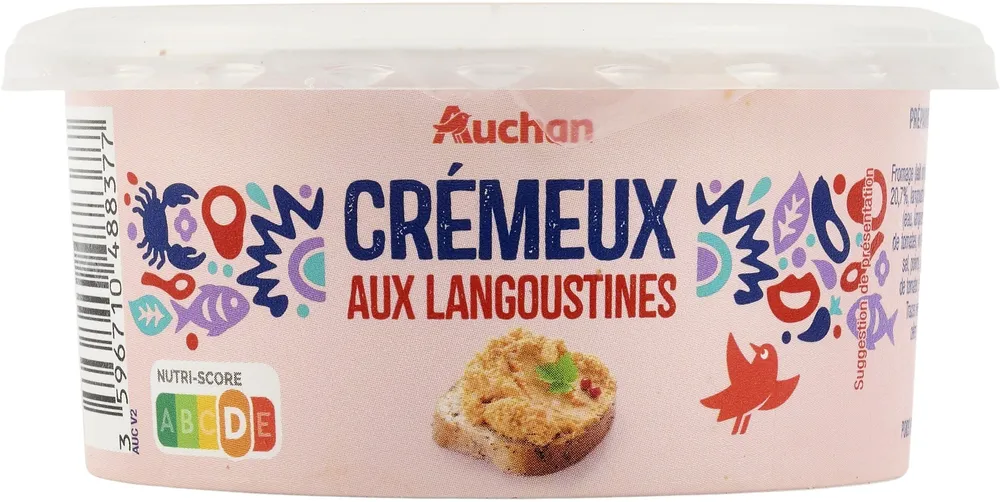 Crémeux aux langoustines