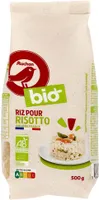 AUCHAN BIO RIZ pour Risotto 500g