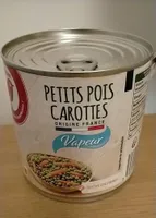 Petits pois carottes vapeur