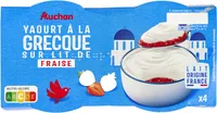 Yaourt a lagrecquesur lit de fraise 4x150