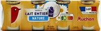Yaourts au lait entier nature
