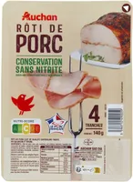 Rôti de porc conservation sans nitrite