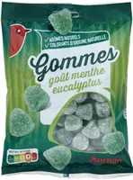 Gommes goût menthe-eucalyptus