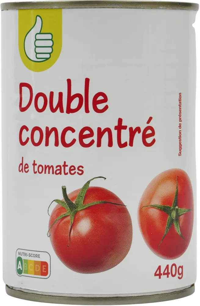Double concentré de tomate